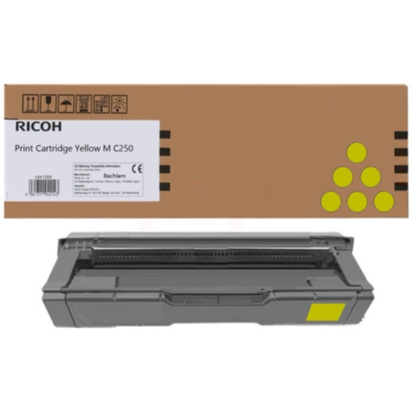Ricoh 408355 Tonerpatron 1 Stykker Kompatibel Gult