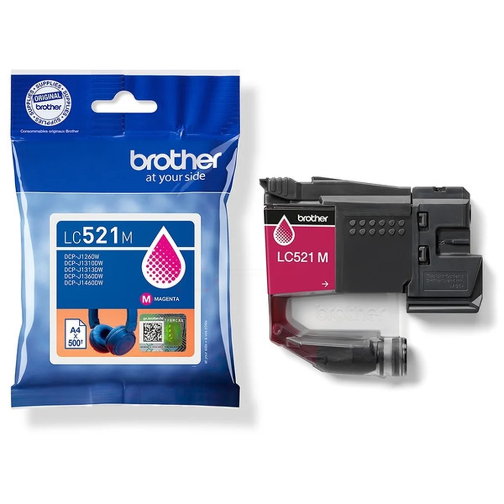 Brother LC-521 Bläckpatron magenta