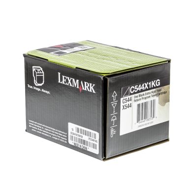 LEXMARK alt Tonerkassett svart 6.000 sidor return, extra hög kapacitet