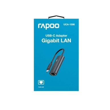 Rapoo alt Adapter USB-C UCA-1006 USB-C til Gigabit LAN