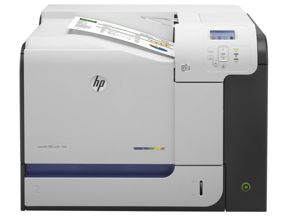 HP HP LaserJet Enterprise 500 Color M551n - Toner und Papier