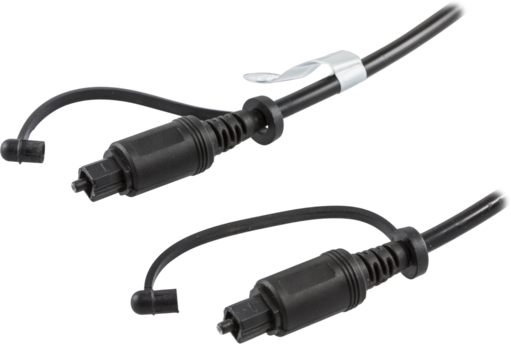 Digital Fiberkabel Audio, Toslink-Toslink, 1m