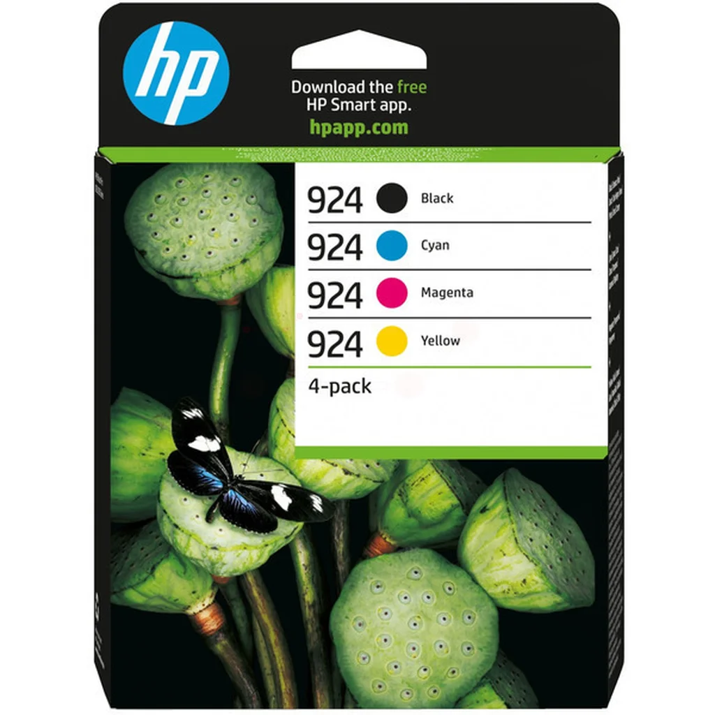 HP 924 Bläckpatron Multipack BK/C/M/Y