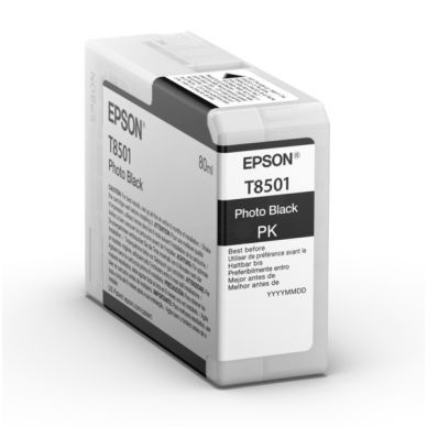 EPSON alt EPSON T8501 Bläckpatron Svart foto