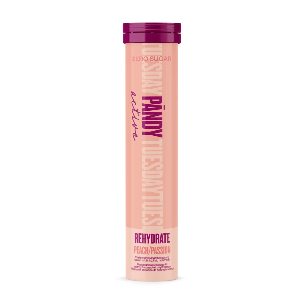 Pändy Vätskeersättning Peach/Passion, 20st