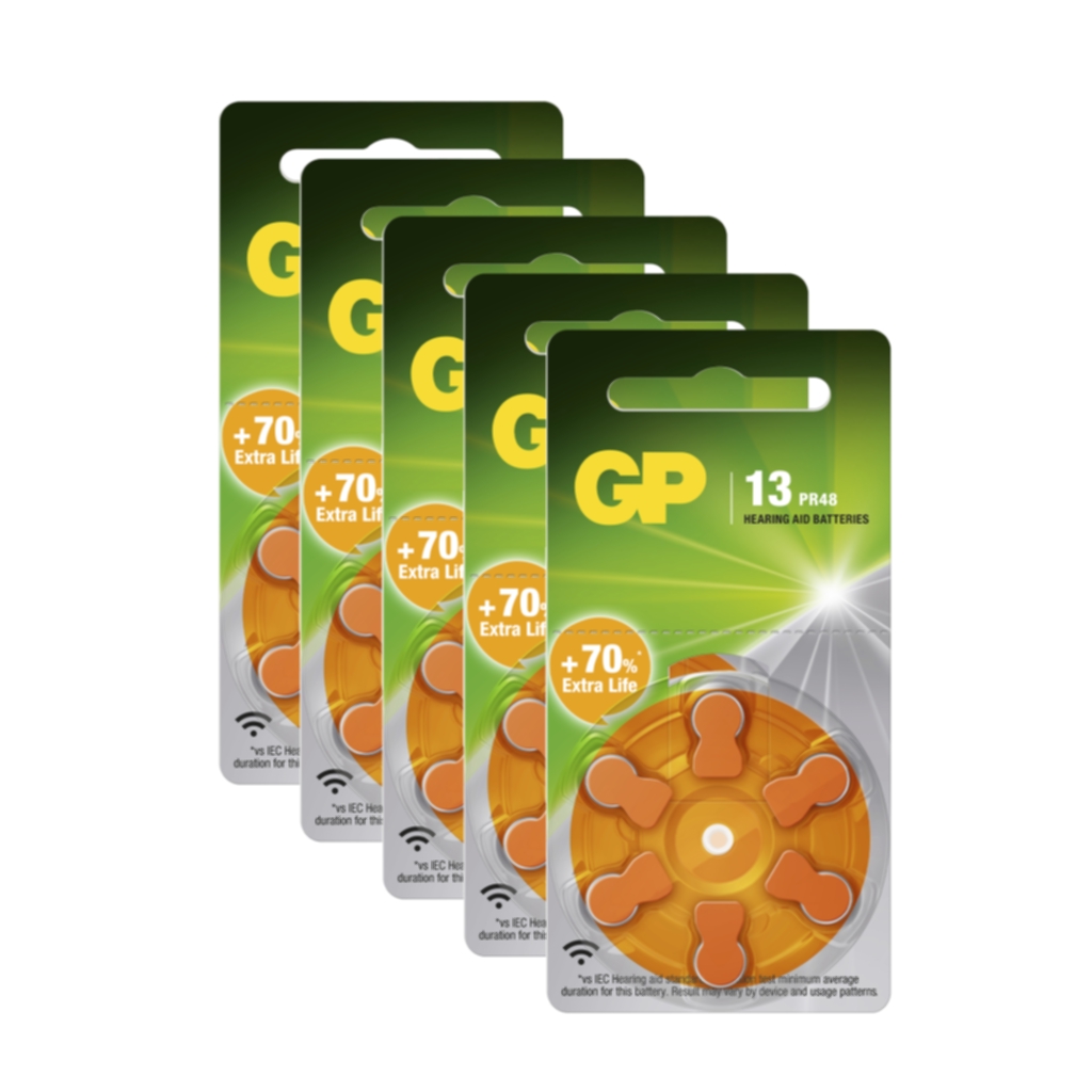 GP ZA 13-D6 / PR48, 5-pack