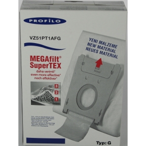 Staubsaugerbeutel TYP G VZ51PT1AFG microvlies 5+Mikrofilter