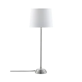 Kent Bordlampe med Hvid lampeskærm 59cm