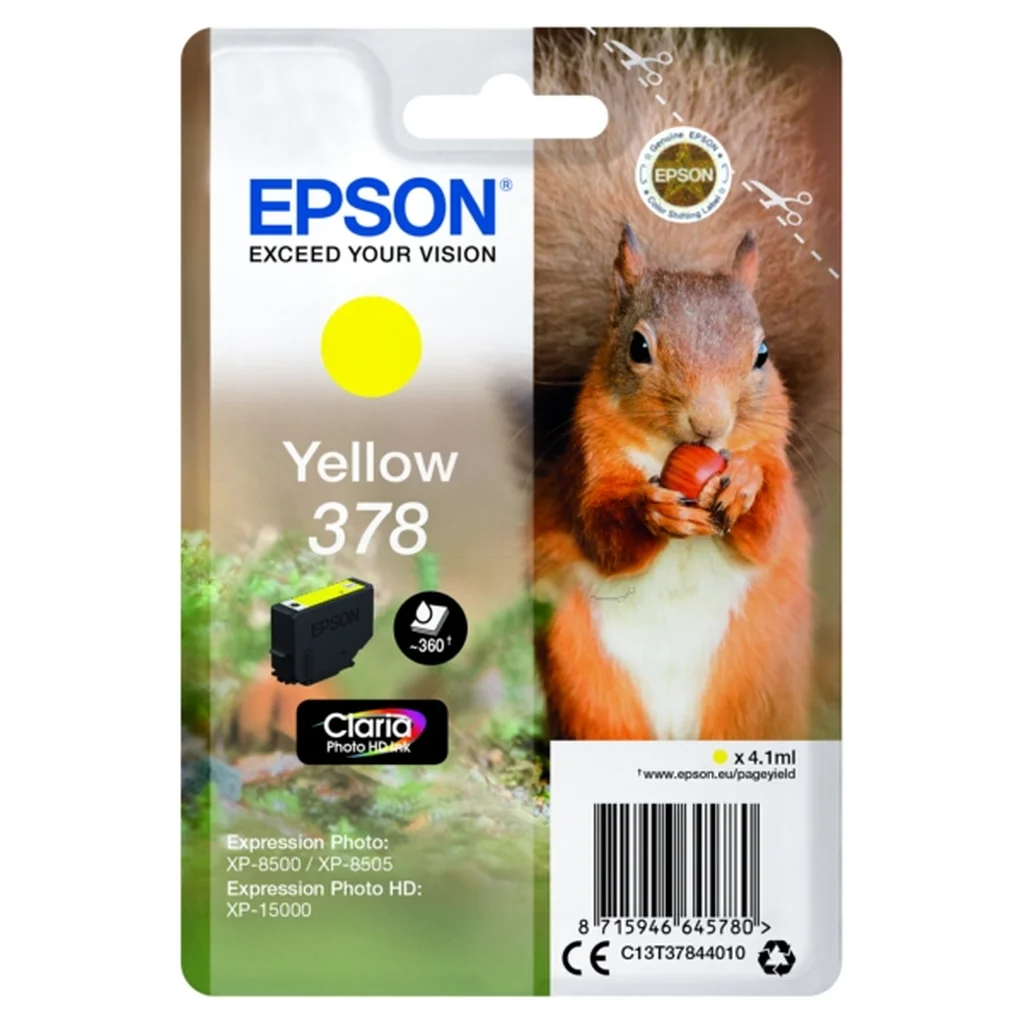 Epson 378 Bläckpatron Gul