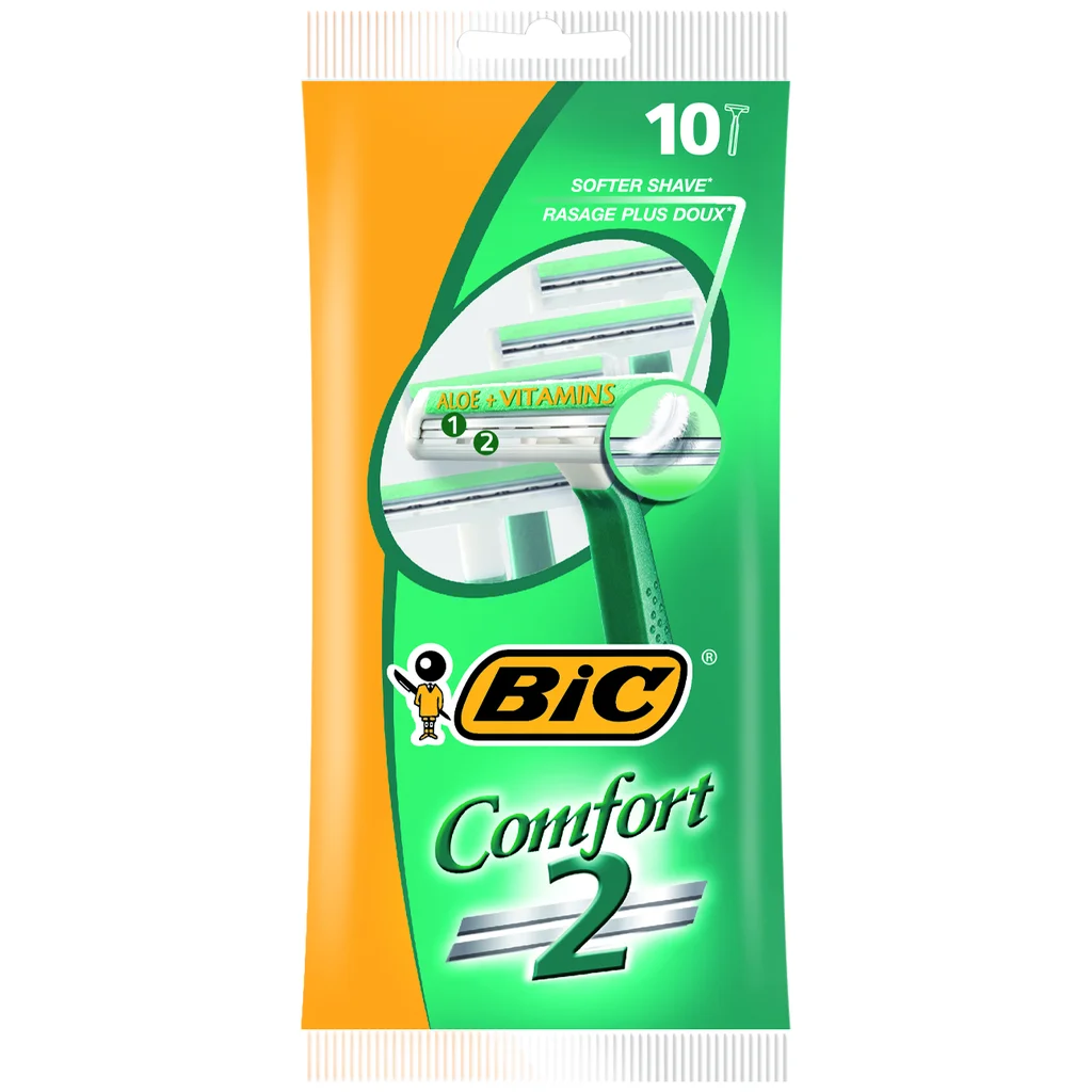 BIC Comfort 2 Engångshyvlar, 10 st