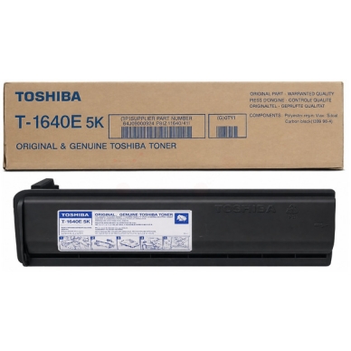 TOSHIBA TOSHIBA T-1640 E 5K Tonerkassette sort 6AJ00000023 Modsvarer: N/A