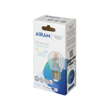 AIRAM alt Smart RGB LED-pære E27 4,5W 2700K-6500K 