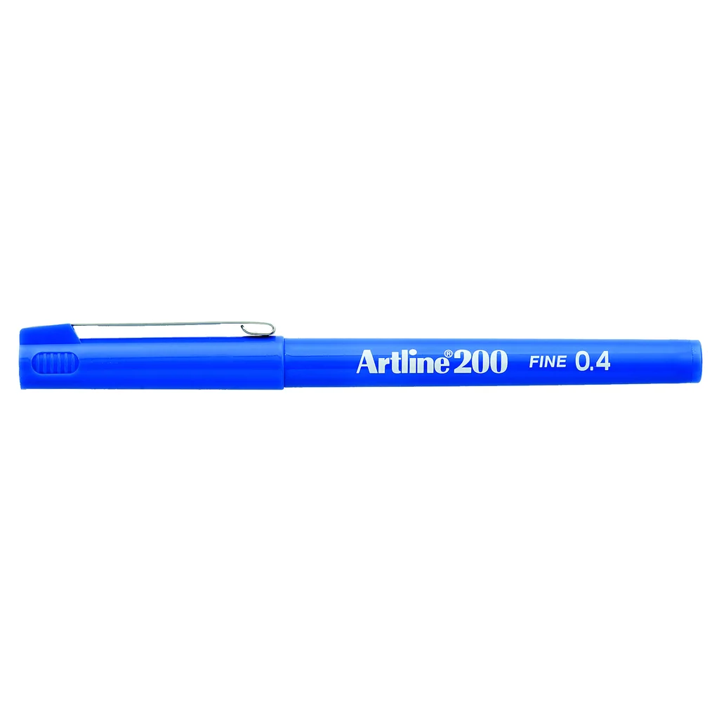 Fineliner Artline EK-200 F 0.4 Blå
