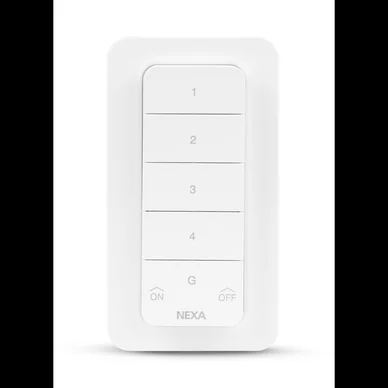 Nexa MYCT-2107 fjernbetjening med magnetisk montering 4 kanaler 7330545146646 Modsvarer: N/A