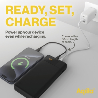 Aqiila Powerbird B20B Powerbank 20000mAh 20W Black