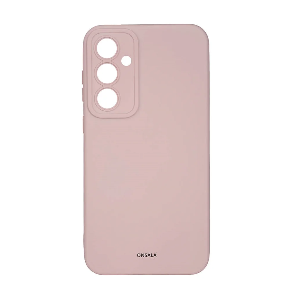 Onsala Mobilskal Silikon Samsung S23 FE, Chalk Pink