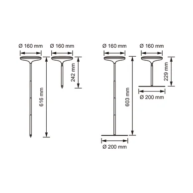 Växtbelysning Ivy 14W/835 650lm