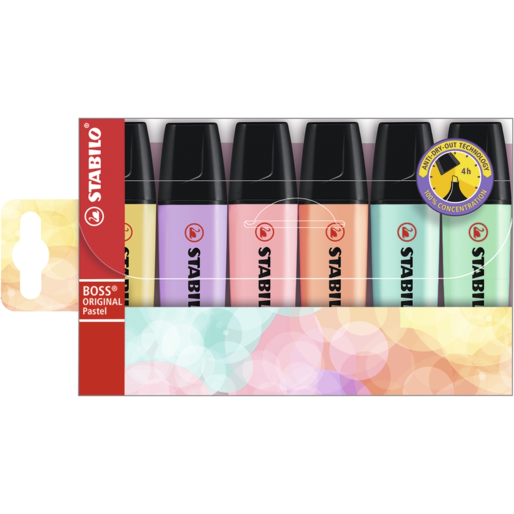 STABILO BOSS 6/fp, Pastell