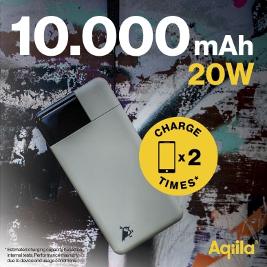 Aqiila Powerbird B10M Powerbank 10000mAh 20W Moss