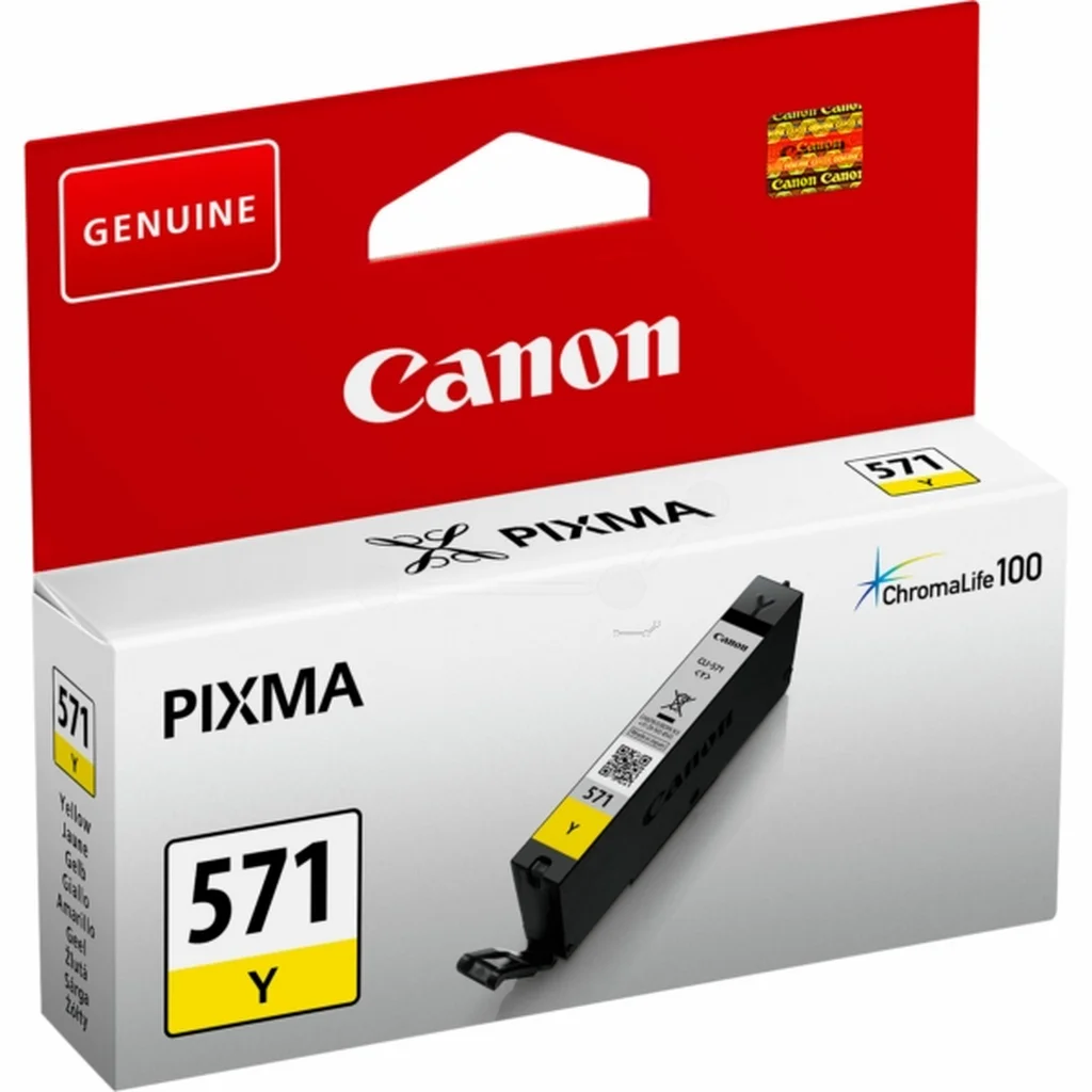 Canon 571 Y Bläckpatron Gul