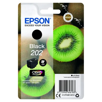 EPSON 202 Bläckpatron Svart