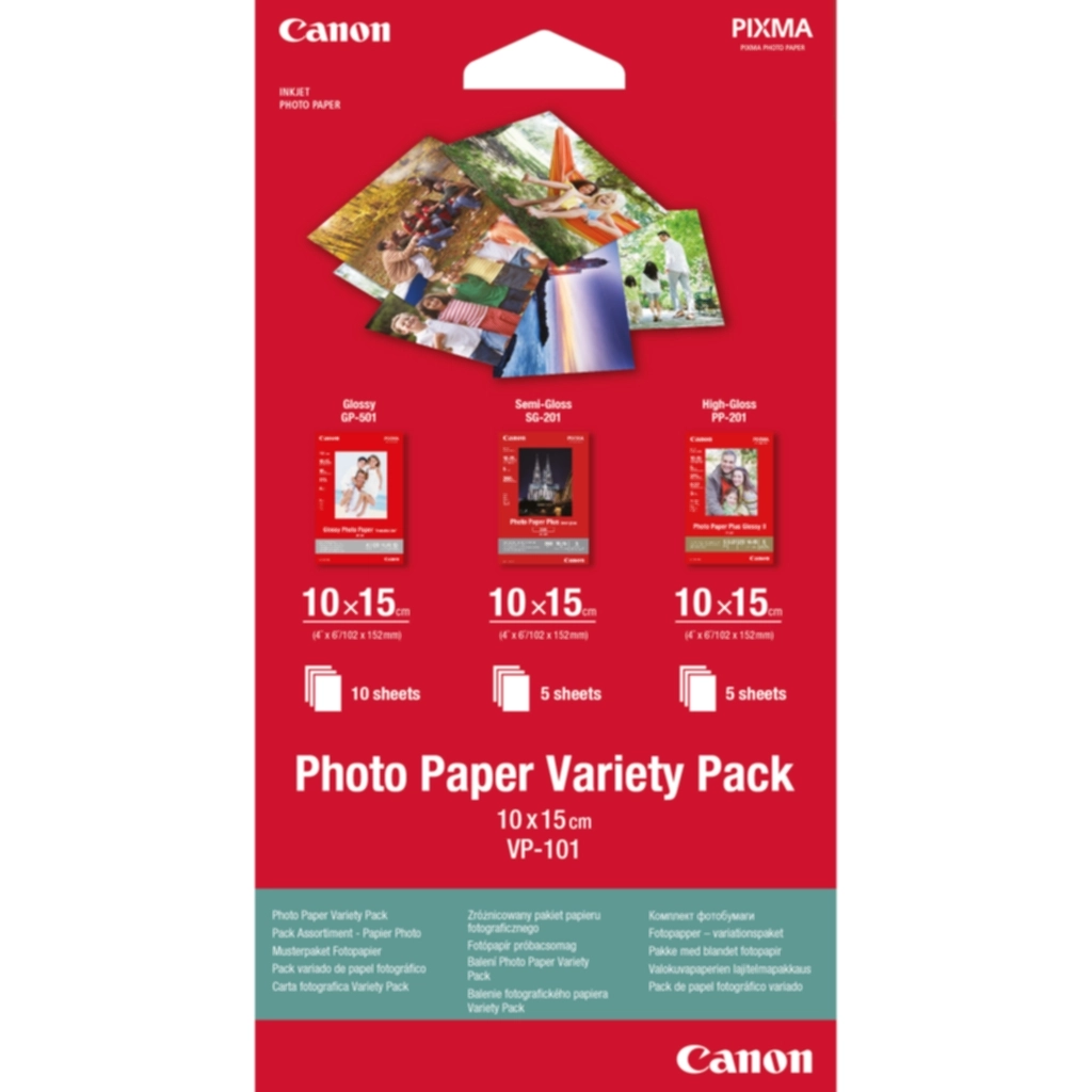 Canon Fotopapir 10x15 cm, Value Pack