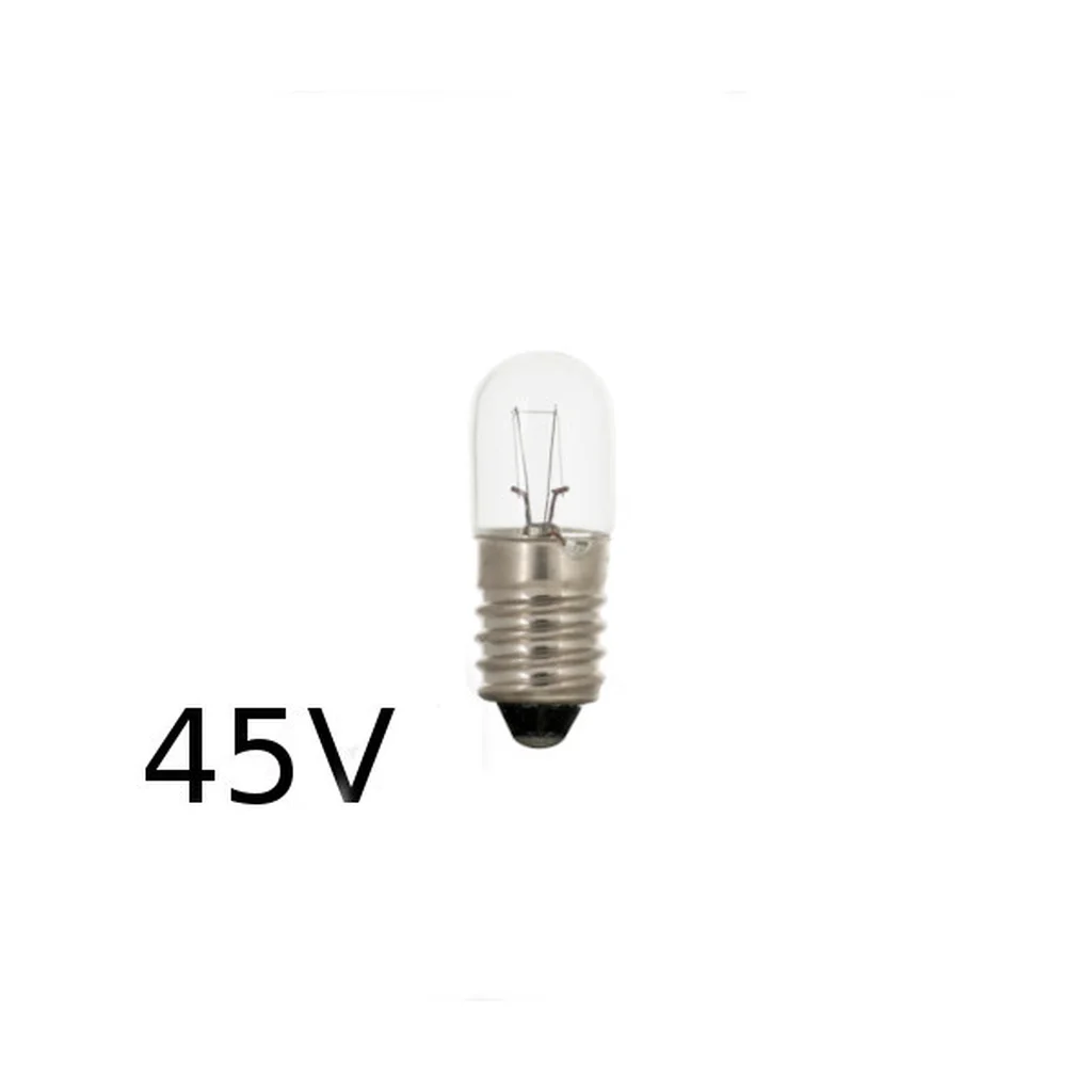 Glöd Signallampa E10 T10x28 50mA 2,2W 45V