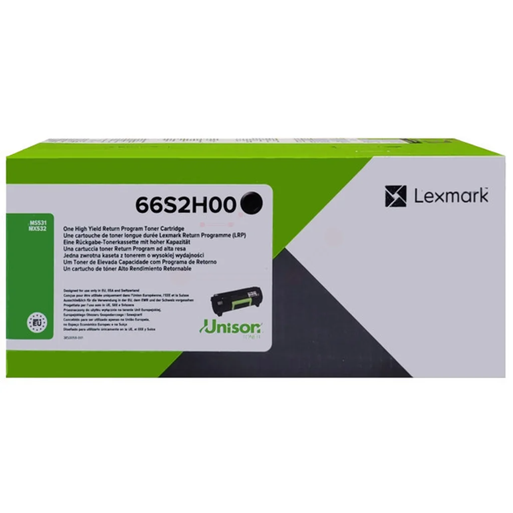 Lexmark Tonerkassett Return Svart, hög kapacitet