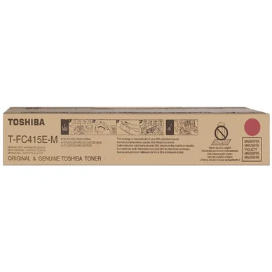 TOSHIBA TOSHIBA T-FC 415 EM Tonerkassette Magenta 6AJ00000178 Modsvarer: N/A billede