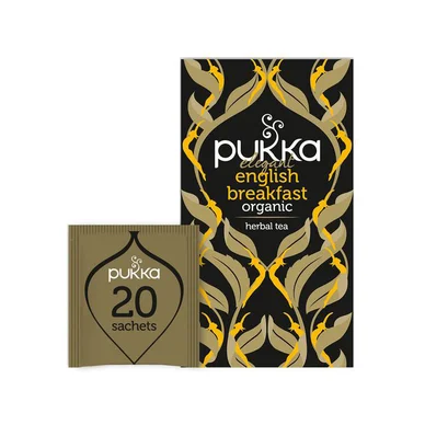 Pukka Pukka Elegant English Breakfast tebreve 20-pak 5060229011565 Modsvarer: N/A