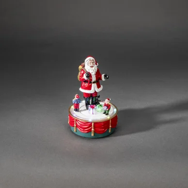 Konstsmide Konstsmide Mekanisk Julemand LED 3xAA 4174-000 Modsvarer: N/A