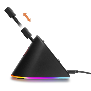 Deltaco Gaming Mouse Bunge RGB/svart