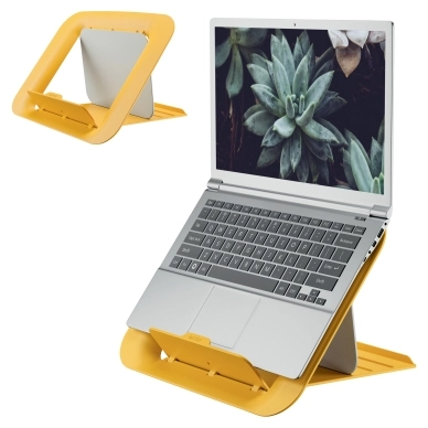 Leitz alt Leitz Ergo Cosy Höhenverstellbarer Laptopständer, gelb