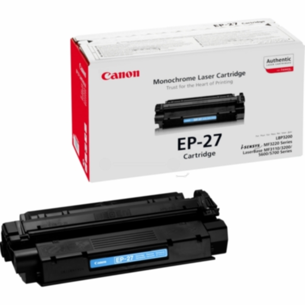 Canon Canon EP-27 Tonerkassett Svart EP-27 Tilsvarer: N/A