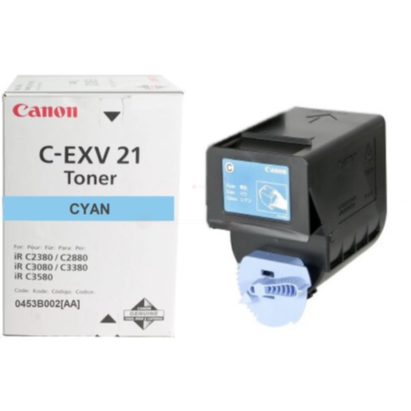 Canon Canon C-EXV 21 Tonerkassett Cyan 0453B002 Tilsvarer: N/A