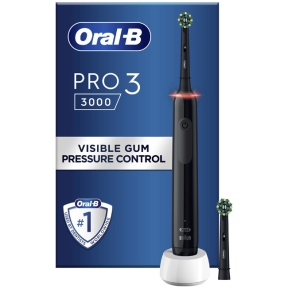 Oral-B Pro 3 3000 Eltandborste Black Edition