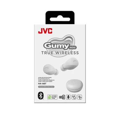 JVC Gumy True Wireless Mini Earphones White