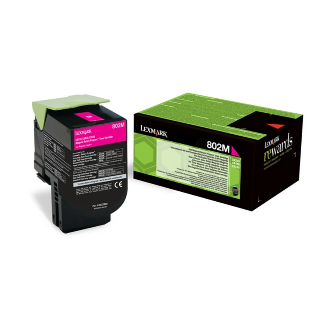 Lexmark 802M Tonerkassett Magenta