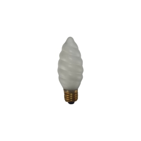 Mattierte Kronleuchterlampe gedreht E27 60W