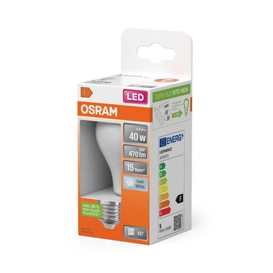 OSRAM LED Normal 40 Mat 4,9W 840 E27 4058075304178 Modsvarer: N/A