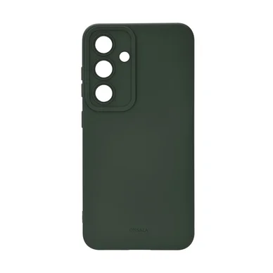Onsala ONSALA mobilcover silikonefølelse Samsung S25 5G oliven 664257 Modsvarer: N/A billede