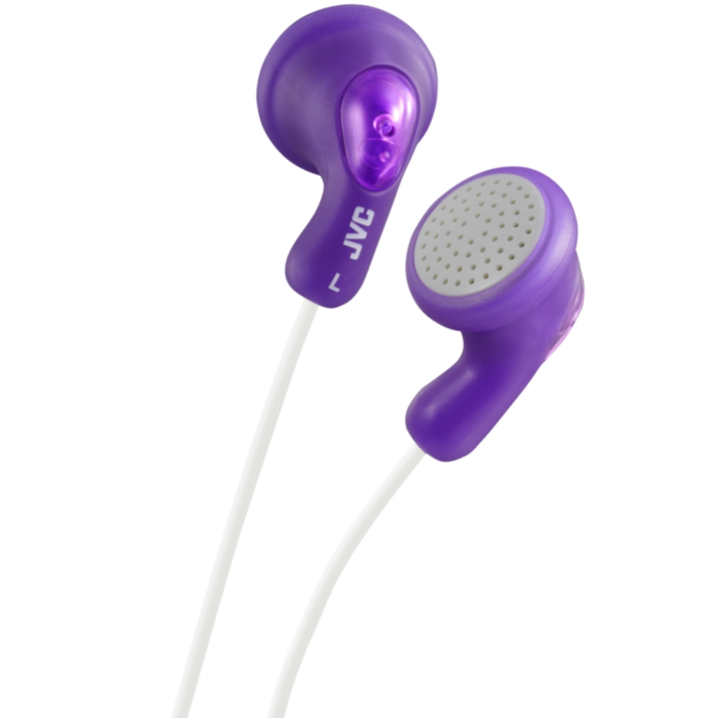 JVC Gumy In-Ear headphones Wired Violet