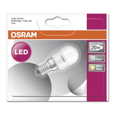 OSRAM alt Parfume pære LED E14 2,3W 2700K 200 lumen Star