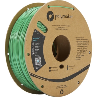 Polymaker alt Polymaker Polylite PETG 1,75 mm - 1kg Grøn