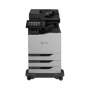 LEXMARK LEXMARK CX 825 dte - toner och papper