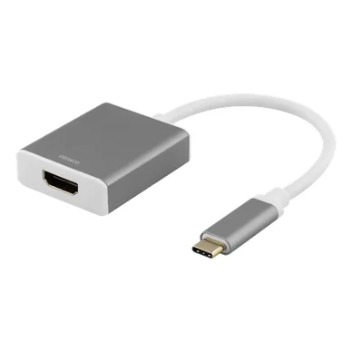 DELTACO DELTACO USB-C - HDMI, rumgrå USBC-HDMI9 Modsvarer: N/A billede