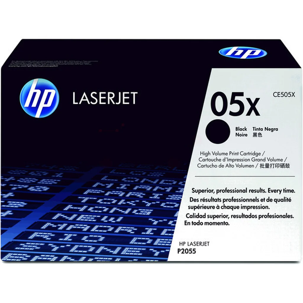 HP 05X Tonerkassett Svart