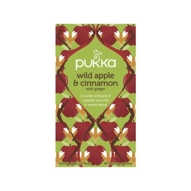 Pukka Pukka Wild Apple & Cinnamon teepussit 20-pakkaus