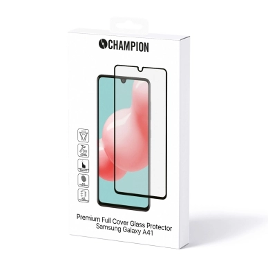 Champion alt Champion Skærmbeskyttelse Samsung A41, sort