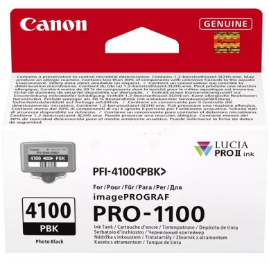 CANON Canon PFI-4100 Druckerpatrone schwarz foto passend für: imagePROGRAF Pro-1100;imagePROGRAF Pro-1100 GB;imagePROGRAF Pro-1100 Series